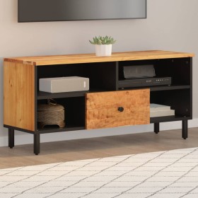 vidaXL TV-Schrank 100x33x46 cm Massivholz Akazie