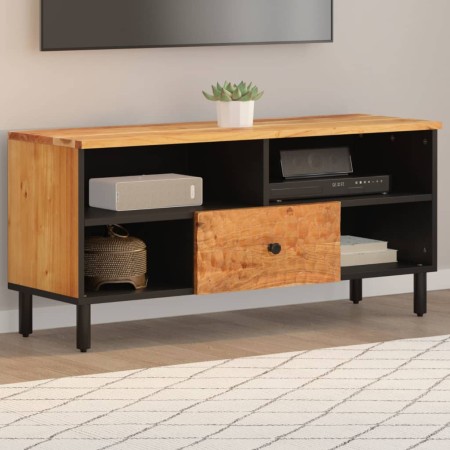 vidaXL TV-Schrank 100x33x46 cm Massivholz Akazie
