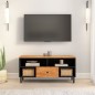 vidaXL TV-Schrank 100x33x46 cm Massivholz Akazie vidaXL TV-Schrank 100x33x46 cm Massivholz Akazie