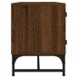 vidaXL TV-Schrank mit Glastüren Braun Eichen-Optik 102x37x50 cm vidaXL TV-Schrank mit Glastüren Braun Eichen-Optik 102x37x50 cm