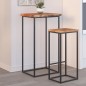 vidaXL Beistelltisch 50x40x2,5 cm Massivholz Akazie Naturkante vidaXL Beistelltisch 50x40x2,5 cm Massivholz Akazie Naturkante