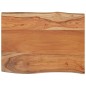 vidaXL Beistelltisch 50x40x2,5 cm Massivholz Akazie Naturkante vidaXL Beistelltisch 50x40x2,5 cm Massivholz Akazie Naturkante