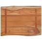vidaXL Beistelltisch 50x40x2,5 cm Massivholz Akazie Naturkante vidaXL Beistelltisch 50x40x2,5 cm Massivholz Akazie Naturkante