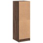 vidaXL Highboard mit Glastüren Braun Eichen-Optik 35x37x109 cm vidaXL Highboard mit Glastüren Braun Eichen-Optik 35x37x109 cm