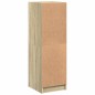 vidaXL Highboard mit Glastüren Sonoma-Eiche 35x37x109 cm vidaXL Highboard mit Glastüren Sonoma-Eiche 35x37x109 cm