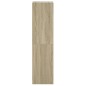 vidaXL Highboard mit Glastüren Sonoma-Eiche 35x37x142 cm vidaXL Highboard mit Glastüren Sonoma-Eiche 35x37x142 cm