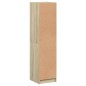 vidaXL Highboard mit Glastüren Sonoma-Eiche 35x37x142 cm vidaXL Highboard mit Glastüren Sonoma-Eiche 35x37x142 cm
