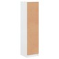 vidaXL Highboard mit Glastüren Weiß 35x37x142 cm vidaXL Highboard mit Glastüren Weiß 35x37x142 cm