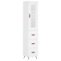 Highboard Weiß 34,5x34x180 cm Holzwerkstoff Highboard Weiß 34,5x34x180 cm Holzwerkstoff