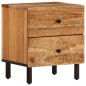 vidaXL Nachttisch 40x33x46 cm Massivholz Akazie vidaXL Nachttisch 40x33x46 cm Massivholz Akazie
