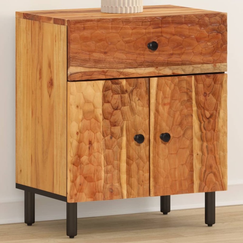 vidaXL Nachttisch 50x33x60 cm Massivholz Akazie vidaXL Nachttisch 50x33x60 cm Massivholz Akazie