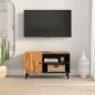 vidaXL TV-Schrank 80x33x46 cm Massivholz Akazie vidaXL TV-Schrank 80x33x46 cm Massivholz Akazie