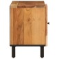 vidaXL TV-Schrank 80x33x46 cm Massivholz Akazie vidaXL TV-Schrank 80x33x46 cm Massivholz Akazie