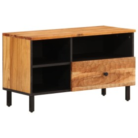 vidaXL TV-Schrank 80x33x46 cm Massivholz Akazie