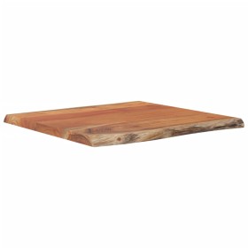 vidaXL Beistelltisch 40x40x2,5 cm Massivholz Akazie Naturkante