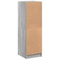 vidaXL Highboard mit Glastüren Grau Sonoma 35x37x109 cm vidaXL Highboard mit Glastüren Grau Sonoma 35x37x109 cm