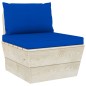 Garten-Palettensofa 4-Sitzer mit Kissen Fichtenholz Garten-Palettensofa 4-Sitzer mit Kissen Fichtenholz