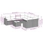 vidaXL 9-tlg. Garten-Sofagarnitur mit Kissen Schwarz Poly Rattan vidaXL 9-tlg. Garten-Sofagarnitur mit Kissen Schwarz Poly Rattan