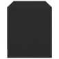 vidaXL TV-Schrank mit Glastüren Schwarz 68x37x42 cm vidaXL TV-Schrank mit Glastüren Schwarz 68x37x42 cm