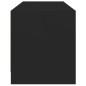 vidaXL TV-Schrank mit Glastüren Schwarz 102x37x42 cm vidaXL TV-Schrank mit Glastüren Schwarz 102x37x42 cm
