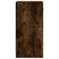 vidaXL Beistellschrank mit Glastüren Räuchereiche 35x37x75,5 cm vidaXL Beistellschrank mit Glastüren Räuchereiche 35x37x75,5 cm