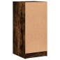 vidaXL Beistellschrank mit Glastüren Räuchereiche 35x37x75,5 cm vidaXL Beistellschrank mit Glastüren Räuchereiche 35x37x75,5 cm