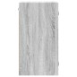 vidaXL Wandschrank mit Glastüren Grau Sonoma 35x37x68,5 cm vidaXL Wandschrank mit Glastüren Grau Sonoma 35x37x68,5 cm
