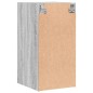 vidaXL Wandschrank mit Glastüren Grau Sonoma 35x37x68,5 cm vidaXL Wandschrank mit Glastüren Grau Sonoma 35x37x68,5 cm