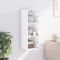 vidaXL Wandschrank mit Glastüren Weiß 35x37x100 cm vidaXL Wandschrank mit Glastüren Weiß 35x37x100 cm