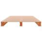 vidaXL Palettenbett Wachsbraun 90x200 cm Massivholz Kiefer vidaXL Palettenbett Wachsbraun 90x200 cm Massivholz Kiefer