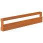 vidaXL Wand-Schuhregale 2 Stk. Wachsbraun 110x8,5x23,5 cm Massivholz vidaXL Wand-Schuhregale 2 Stk. Wachsbraun 110x8,5x23,5 cm Massivholz