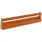vidaXL Wand-Schuhregale 2 Stk. Wachsbraun 110x8,5x23,5 cm Massivholz vidaXL Wand-Schuhregale 2 Stk. Wachsbraun 110x8,5x23,5 cm Massivholz