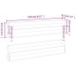 vidaXL Wand-Schuhregale 2 Stk. Wachsbraun 110x8,5x23,5 cm Massivholz vidaXL Wand-Schuhregale 2 Stk. Wachsbraun 110x8,5x23,5 cm Massivholz