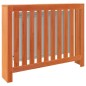 vidaXL Heizkörperverkleidung Wachsbraun 108,5x19x84cm Massivholz vidaXL Heizkörperverkleidung Wachsbraun 108,5x19x84cm Massivholz