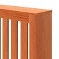 vidaXL Heizkörperverkleidung Wachsbraun 108,5x19x84cm Massivholz vidaXL Heizkörperverkleidung Wachsbraun 108,5x19x84cm Massivholz