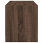 vidaXL TV-Schrank mit Glastüren Braun Eichen-Optik 68x37x42 cm vidaXL TV-Schrank mit Glastüren Braun Eichen-Optik 68x37x42 cm