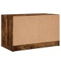 vidaXL TV-Schrank mit Glastüren Räuchereiche 68x37x42 cm vidaXL TV-Schrank mit Glastüren Räuchereiche 68x37x42 cm