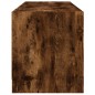 vidaXL TV-Schrank mit Glastüren Räuchereiche 102x37x42 cm vidaXL TV-Schrank mit Glastüren Räuchereiche 102x37x42 cm