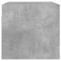 vidaXL Wandschrank mit Glastüren Betongrau 68,5x37x35 cm vidaXL Wandschrank mit Glastüren Betongrau 68,5x37x35 cm