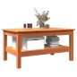 vidaXL Couchtisch Wachsbraun 80x50x40 cm Massivholz Kiefer vidaXL Couchtisch Wachsbraun 80x50x40 cm Massivholz Kiefer