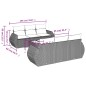 vidaXL 7-tlg. Garten-Sofagarnitur mit Kissen Schwarz Poly Rattan vidaXL 7-tlg. Garten-Sofagarnitur mit Kissen Schwarz Poly Rattan