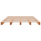 vidaXL Palettenbett Wachsbraun 140x200 cm Massivholz Kiefer vidaXL Palettenbett Wachsbraun 140x200 cm Massivholz Kiefer