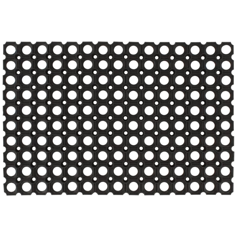 vidaXL Fußmatte Rechteckig 60x80 cm Gummi vidaXL Fußmatte Rechteckig 60x80 cm Gummi