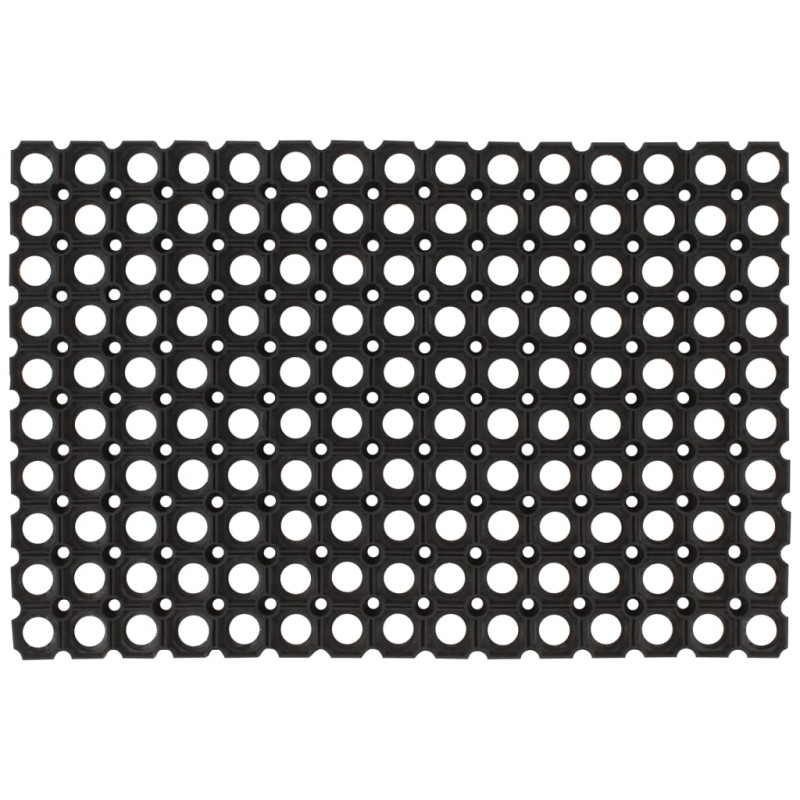 vidaXL Fußmatte Rechteckig 40x60 cm Gummi vidaXL Fußmatte Rechteckig 40x60 cm Gummi