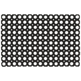 vidaXL Fußmatte Rechteckig 60x80 cm Gummi