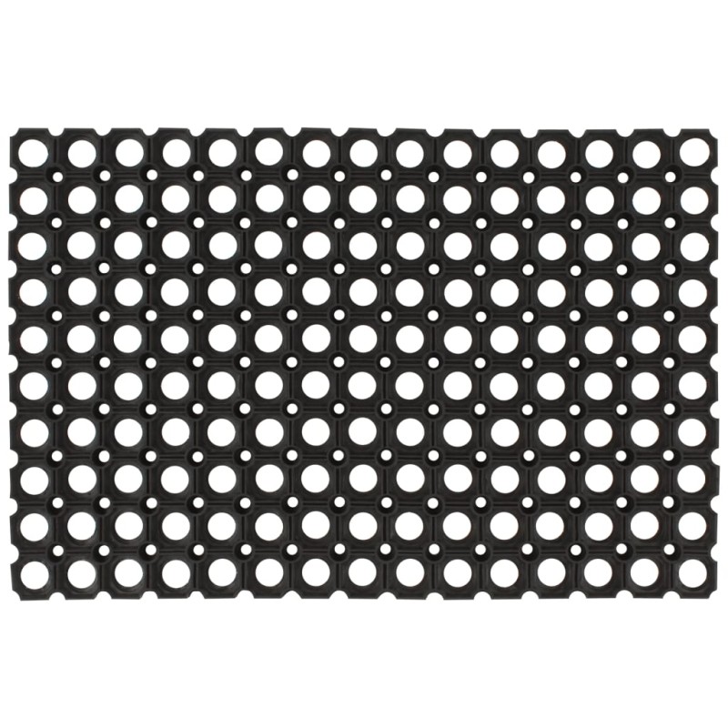 vidaXL Fußmatte Rechteckig 60x80 cm Gummi vidaXL Fußmatte Rechteckig 60x80 cm Gummi