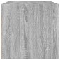 vidaXL Wandschränke mit Glastüren 2 Stk. Grau Sonoma 68,5x37x35 cm vidaXL Wandschränke mit Glastüren 2 Stk. Grau Sonoma 68,5x37x35 cm