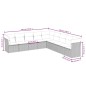 vidaXL 9-tlg. Garten-Sofagarnitur mit Kissen Schwarz Poly Rattan vidaXL 9-tlg. Garten-Sofagarnitur mit Kissen Schwarz Poly Rattan