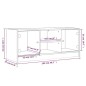 vidaXL TV-Schrank mit Glastüren Sonoma-Eiche 102x37x42 cm vidaXL TV-Schrank mit Glastüren Sonoma-Eiche 102x37x42 cm