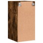 vidaXL Wandschrank mit Glastüren Räuchereiche 35x37x68,5 cm vidaXL Wandschrank mit Glastüren Räuchereiche 35x37x68,5 cm